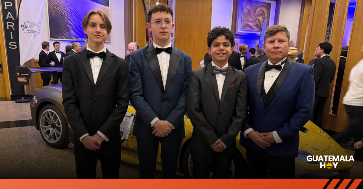 Pilotos guatemaltecos brillan en la gala 13 de los FIA Awards Américas 2026